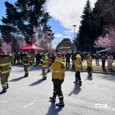 Festejos y gran desfile en el 40° Aniversario de Bomberos Voluntarios de Lago Puelo