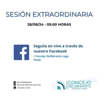 Sesión Extraordinaria 28/08/2024